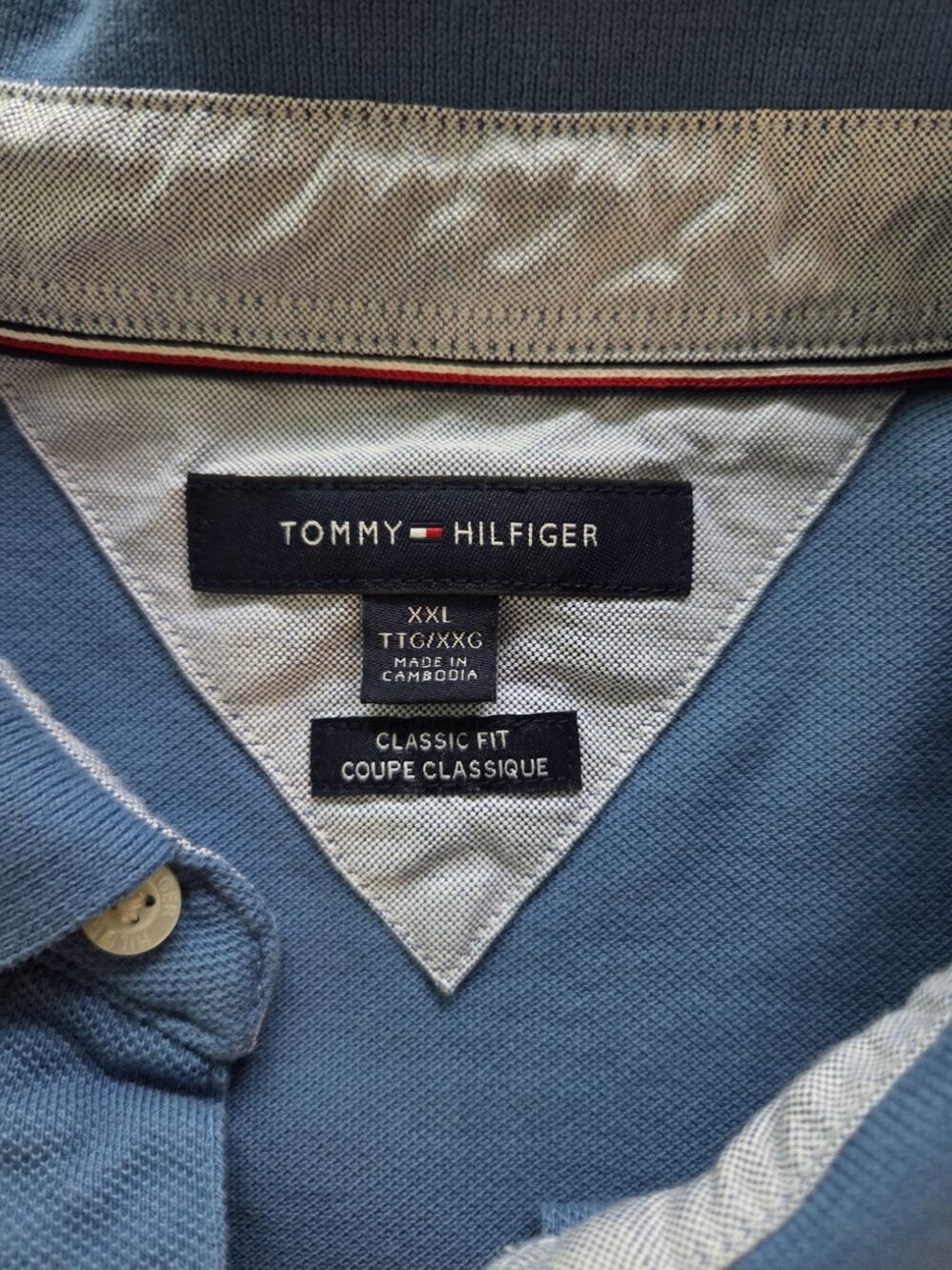 Tommy Hilfiger Men short sleeve polo shirt XXL 0060